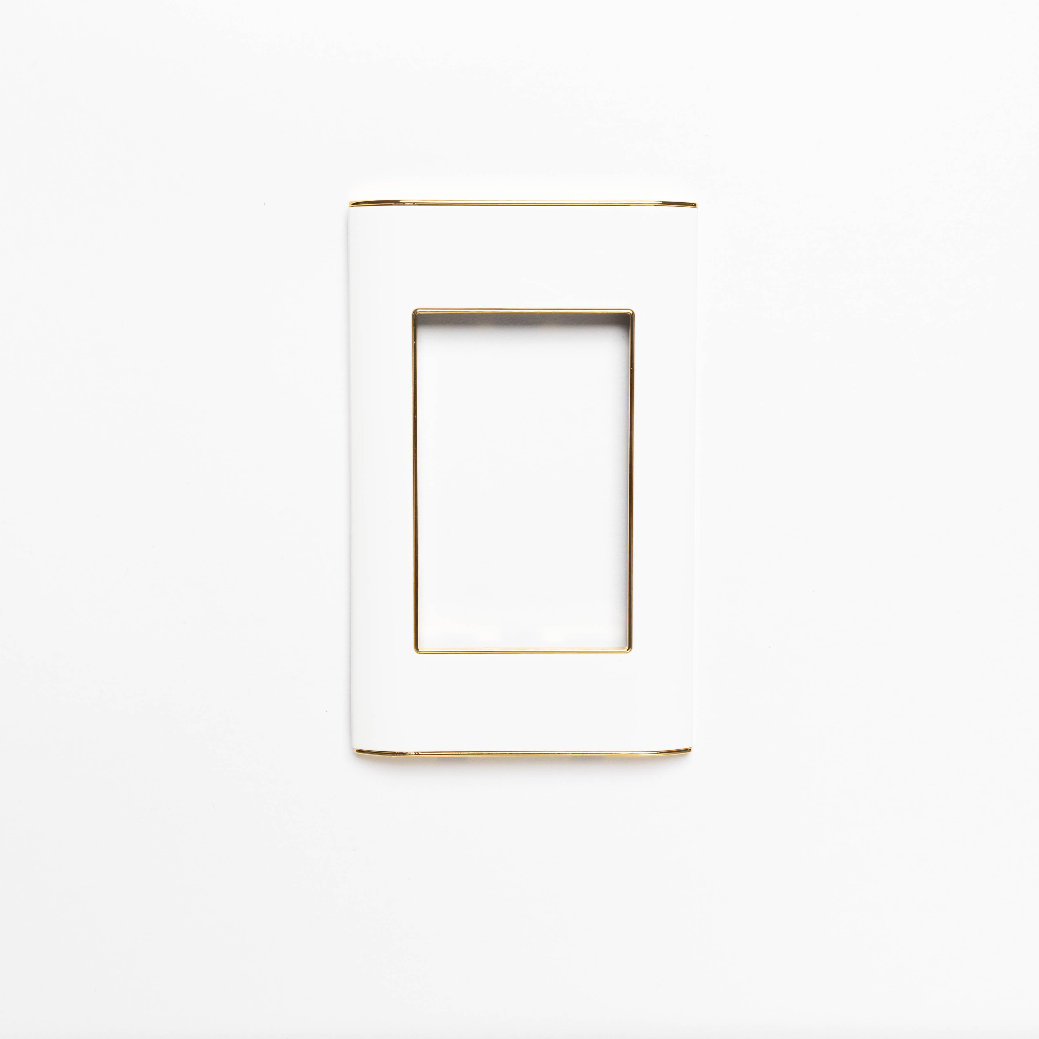 TAPA BLANCA BORDE DORADO REF: MT-02BD