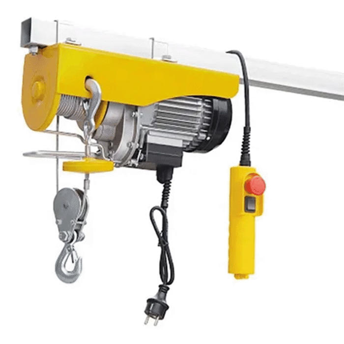 Diferencial Eléctrico (Winche) 1200W-110V 400-800 Kilos 12Mt Amarilla Diferencial Eléctrico (Winche) 1200W-110V 400-800 Kilos 12Mt Amarilla