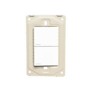 Interruptor Doble - Blanco