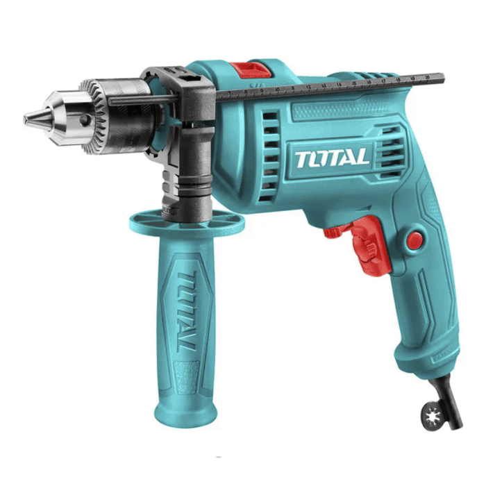 TALADRO ELECTRICO CON PERCUTOR 1-2 680W total TALADRO ELECTRICO CON PERCUTOR 1-2 680W total