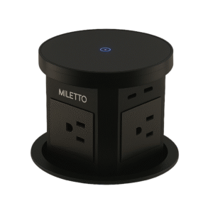 Grommet Multitoma Eléctrico MT-MTE4-USB-SL