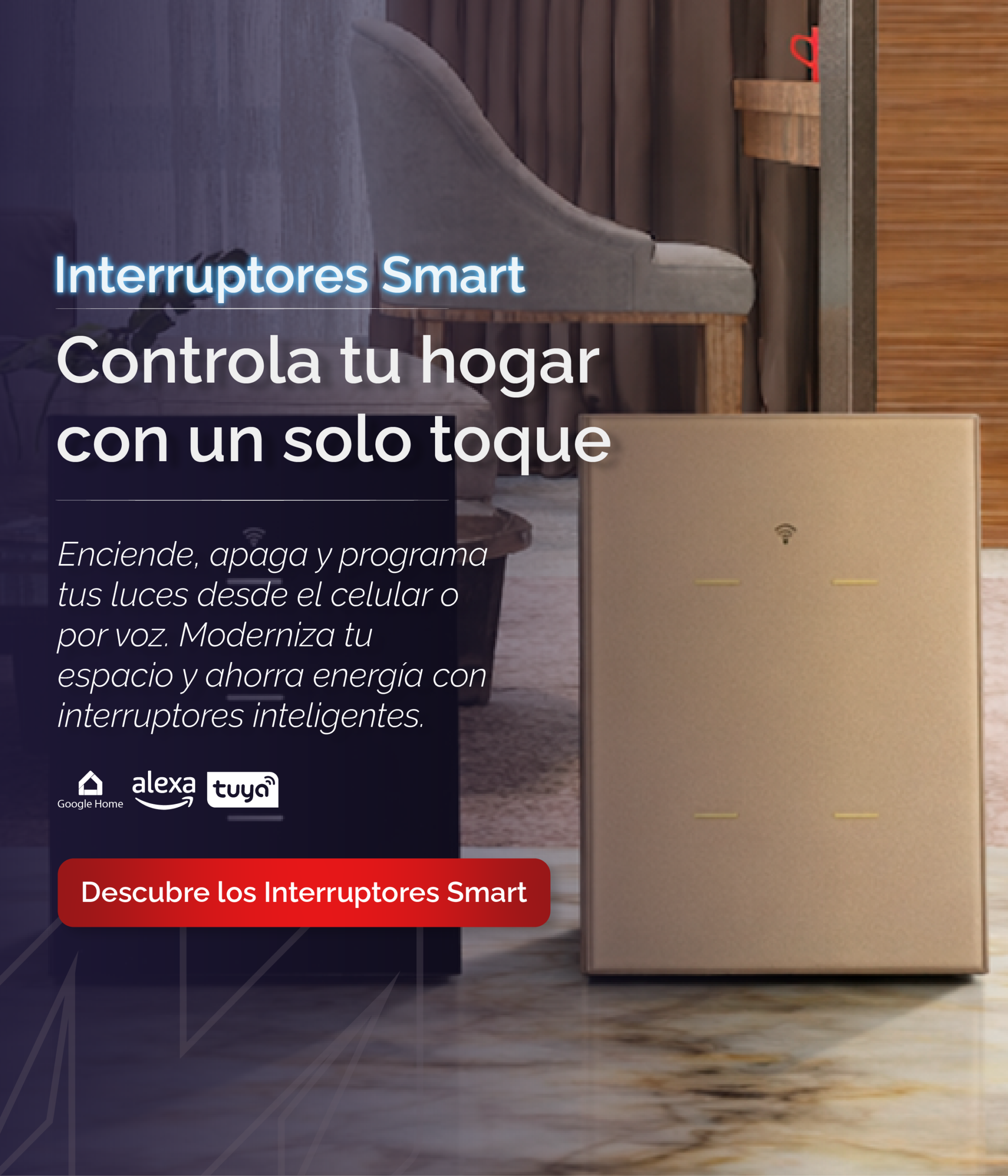 Interruptores Smart Mขvil